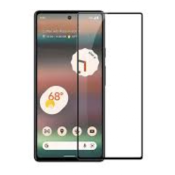 Захисне скло Google Pixel 6a з чорною рамкою, OG HD+, Full-Screen, Full Glue, без упаковки, без серветок