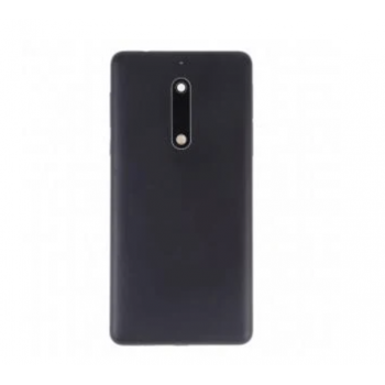 Задняя крышка для Nokia 5 Dual Sim TA-1053, черная, Matte Black