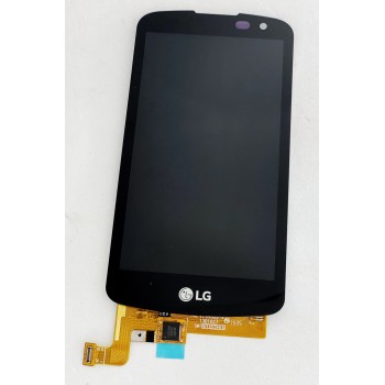 Дисплей (экран) для LG K120E K4 LTE, K121, K130E + тачскрин, черный
