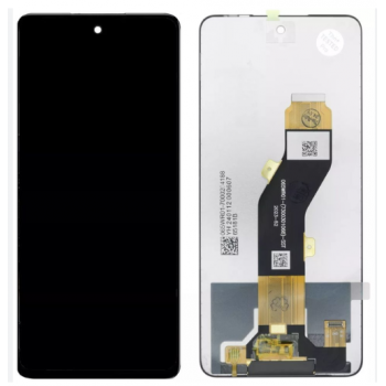 Дисплей (екран) для ZTE Blade A75 4G чорний, оригінал PRC