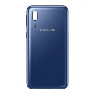 Задняя крышка для Samsung A260F Galaxy A2 Core 2019, синяя, оригинал