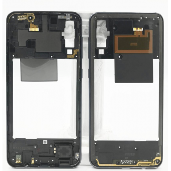 Средняя рамка корпуса для Samsung A507F Galaxy A50s 2019, черная