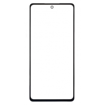 Стекло Samsung A525F Galaxy A52 2021, черное, оригинал (Китай), с олеофобным покрытием