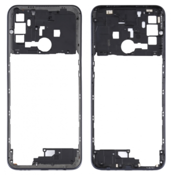 Рамка корпусу для Oppo A53 4G 2020/A53s/A32/A33 2020, чорна, Electric Black