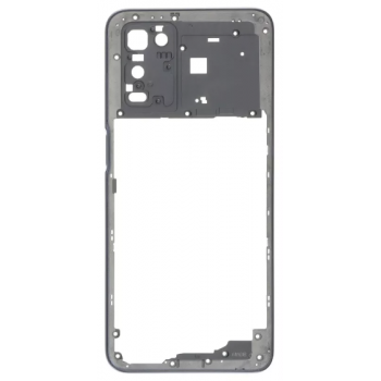 Рамка корпусу для Oppo A54 4G, чорна, Crystal Black