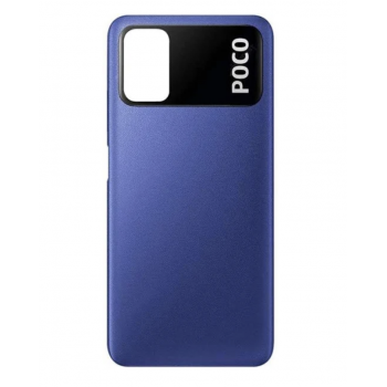 Задняя крышка для Xiaomi Poco M3, синяя, Cool Blue, оригинал (Китай) 