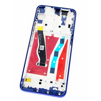 Дисплей (экран) для Honor 9X Pro/9X (China) + тачскрин, черный, с передней панелью синего цвета, Charm Sea