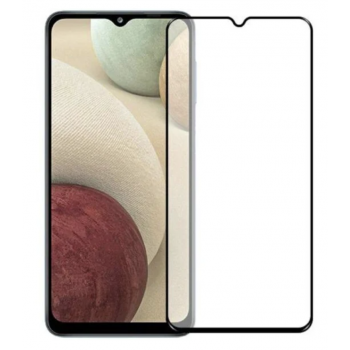 Защитное стекло для Samsung A125 Galaxy A12/ Samsung A022 Galaxy A02, Full Glue, цвет черный