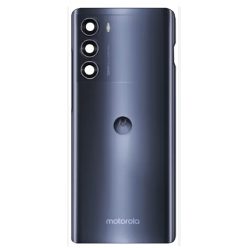 Задня кришка Motorola XT2175-1 Moto G200 5G, синя, Stellar Blue, оригінал PRC + скло камери