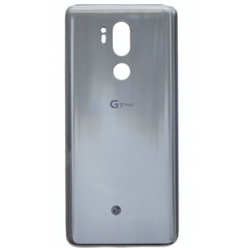 Задняя крышка для LG G710 G7 ThinQ, серая, New Platinum Gray, оригинал (Китай) 