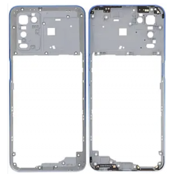 Рамка корпусу для Oppo A54 4G, синя, Starry Blue
