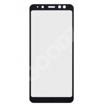 Защитное стекло для Samsung A530 (2018) Galaxy A8 Full Glue (0.3 мм, 3D, с олеофобным покрытием) цвет черный