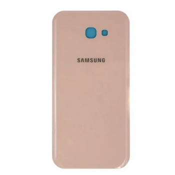 Задняя крышка для Samsung A720F Galaxy A7 (2017), розовая, Martian Pink, оригинал