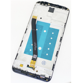 Дисплей (экран) для Huawei Mate 10 Lite RNE-L01 RNE-L21 51091YGF + тачскрин, черный с передней панелью