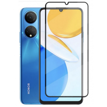 Защитное стекло для Honor X7/X7a/Play 30 Plus/Play 6T/Nova Y70/TCL 40 SE, с черной рамкой, Full Glue