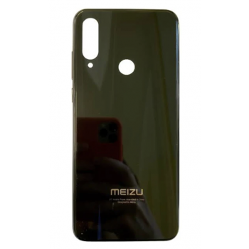 Задняя крышка для Meizu M10, черная, Phantom Black, оригинал (Китай)