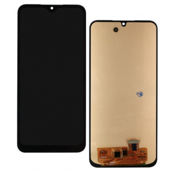 Дисплей (екран) для Samsung M346 Galaxy M34 5G, чорний, OLED, з широкою рамкою