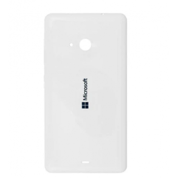 Задняя крышка для Microsoft (Nokia) 535 Lumia Dual Sim (RM-1090), белая
