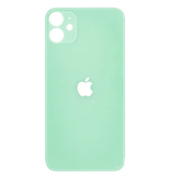 Задняя крышка для iPhone 11, зеленая, оригинал, в комплекте стекло камеры