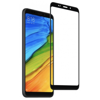 Защитное стекло для Xiaomi Redmi 5 Full Glue (0.3 мм, 3D, с олеофобным покрытием) цвет черный