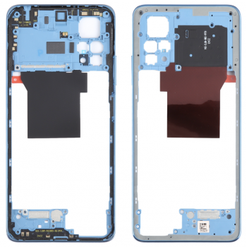 Рамка корпуса Xiaomi Redmi Note 12, голубая, Ice Blue 