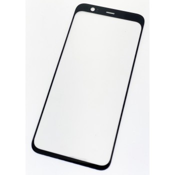 Стекло дисплея Google Pixel 4, черное, оригинал (Китай), с олеофобным покрытием