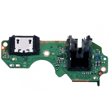 Шлейф для Tecno Spark 8C KG5n, с разъемом зарядки, с разъемом наушников, с микрофоном, нижняя плата 