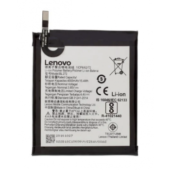 Аккумуляторная батарея (АКБ) Lenovo BL272 (K6 Power K33a42), 4000 mAh