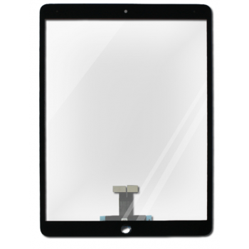 Тачскрин (сенсор) для iPad Air 3 2019 (A2123/A2152/A2153), черный, полный комплект, копия высокого качества