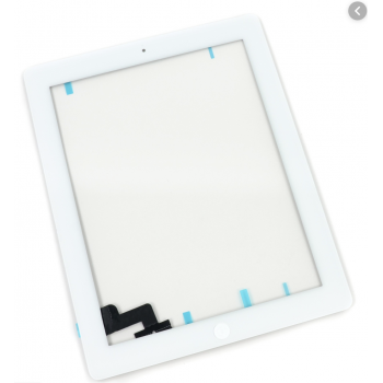Тачскрин (сенсор) для iPad 2, белый, полный комплект, копия