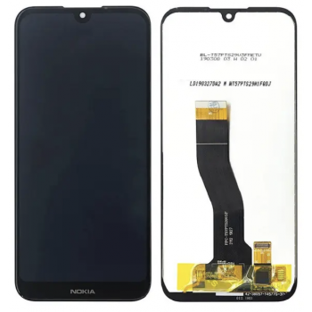 Дисплей (экран) для Nokia 4.2 + тачскрин, черный, копия хорошего качества