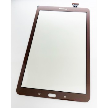 Тачскрин (сенсор) для Samsung T561 Galaxy Tab E 9.6, T560 Самсунг, цвет коричневый