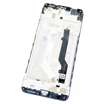 Дисплей (экран) для ZTE 20 Smart Blade V2050, версия 2 + тачскрин, черный, оригинал (Китай) с передней панелью 