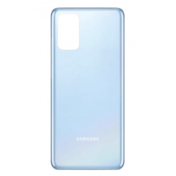 Задняя крышка для Samsung G985F Galaxy S20+/G986F Galaxy S20 Plus 5G, голубая, Cloud Blue, оригинал (Китай) 