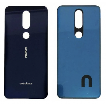 Задняя крышка для Nokia 7.1 Dual Sim, синяя, Gloss Midnight Blue