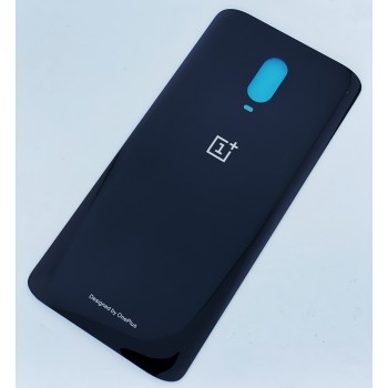 Задняя крышка для OnePlus 6T A6013, черная, Midnight Black 
