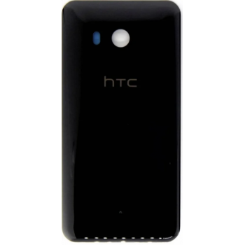 Задняя крышка для HTC U11, черная, Brilliant Black