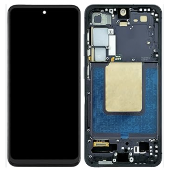 Дисплей (екран) для Samsung S921 Galaxy S24 чорний, TFT без функції відбитка пальця, з рамкою, Onyx Black
