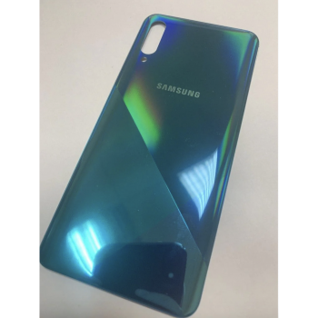 Задняя крышка для Samsung A307F Galaxy A30s 2019, зеленая, Prism Crush Green, оригинал