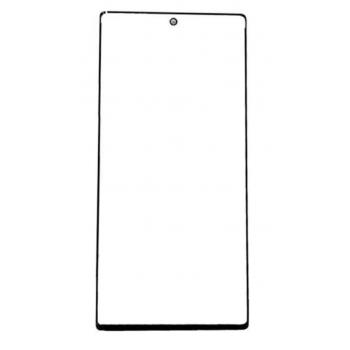 Стекло дисплея для Samsung A715F Galaxy A71 2020, черное, с OCA-пленкой, оригинал (Китай) с олеофобным покрытием