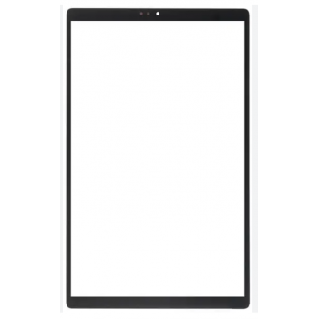 Скло корпусу для Lenovo Tab M10 HD Gen 2 TB-X306, чорне, з OCA-плівкою, оригінал PRC з олеофобним покриттям