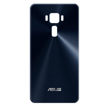 Задняя крышка для Asus ZenFone 3 (ZE552KL), черная, Sapphire Black, оригинал 