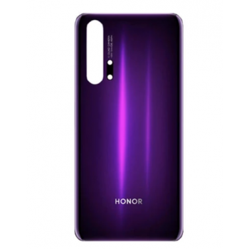 Задняя крышка для Huawei Honor 20 Pro (YAL-AL10), мерцающая черно-фиолетовая, Phantom Black