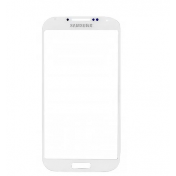 Стекло (для ремонта дисплея) Samsung i9500 Galaxy S4, i9505, белое