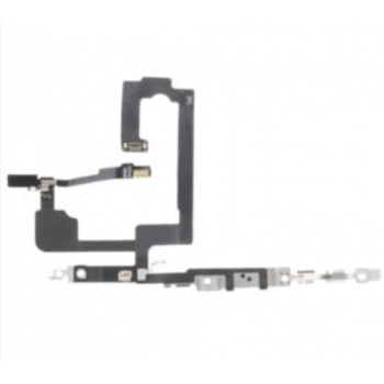 Шлейф для iPhone 15 з кнопкою ввімкнення, з мікрофоном, оригінал PRC