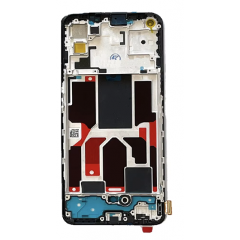 Дисплей (экран) для Realme GT Master Edition + touchscreen, черный, Amoled, оригинал (Китай) с передней панелью 