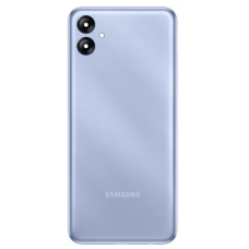 Задня кришка Samsung A042 Galaxy A04e, блакитна, Light Blue, оригінал PRC + скло камери