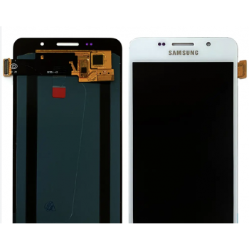 Дисплей (экран) для Samsung A500F Galaxy A5, A500FU Galaxy A5, A500H Galaxy A5 + тачскрин, белый, TFT