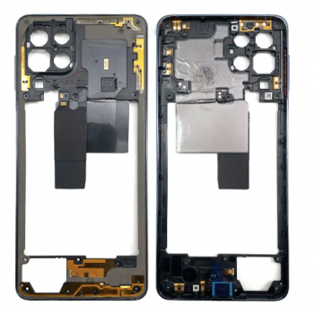 Середня частина для Samsung M536 Galaxy M53 5G, чорна