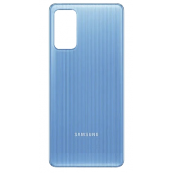Задняя крышка для Samsung M526B Galaxy M52 5G, голубая, Icy Blue, оригинал (Китай) 